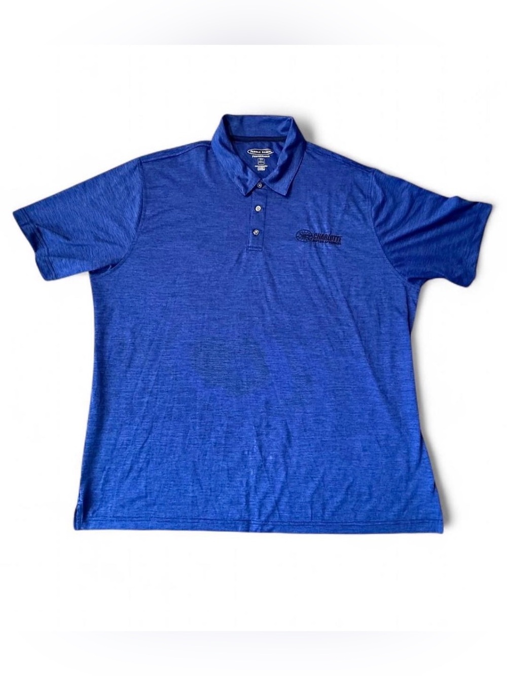 Pebble Beach Performance Charlotte Motor Speedway 3XL Polo NASCAR Golf 🏁💙
